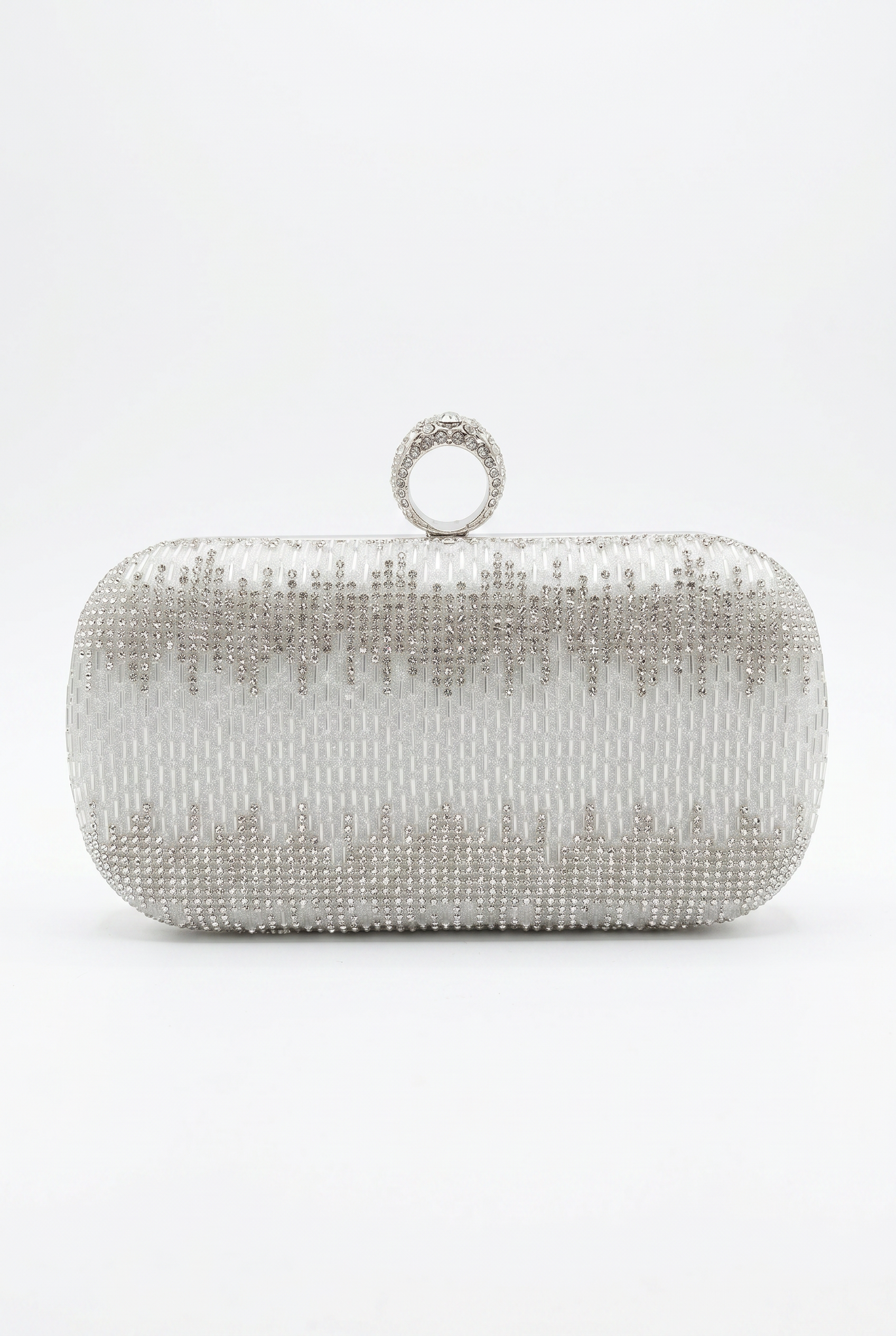Silver elegantna večernja torbica