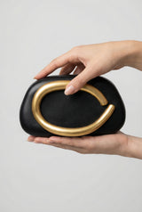 Crna večernja torbica