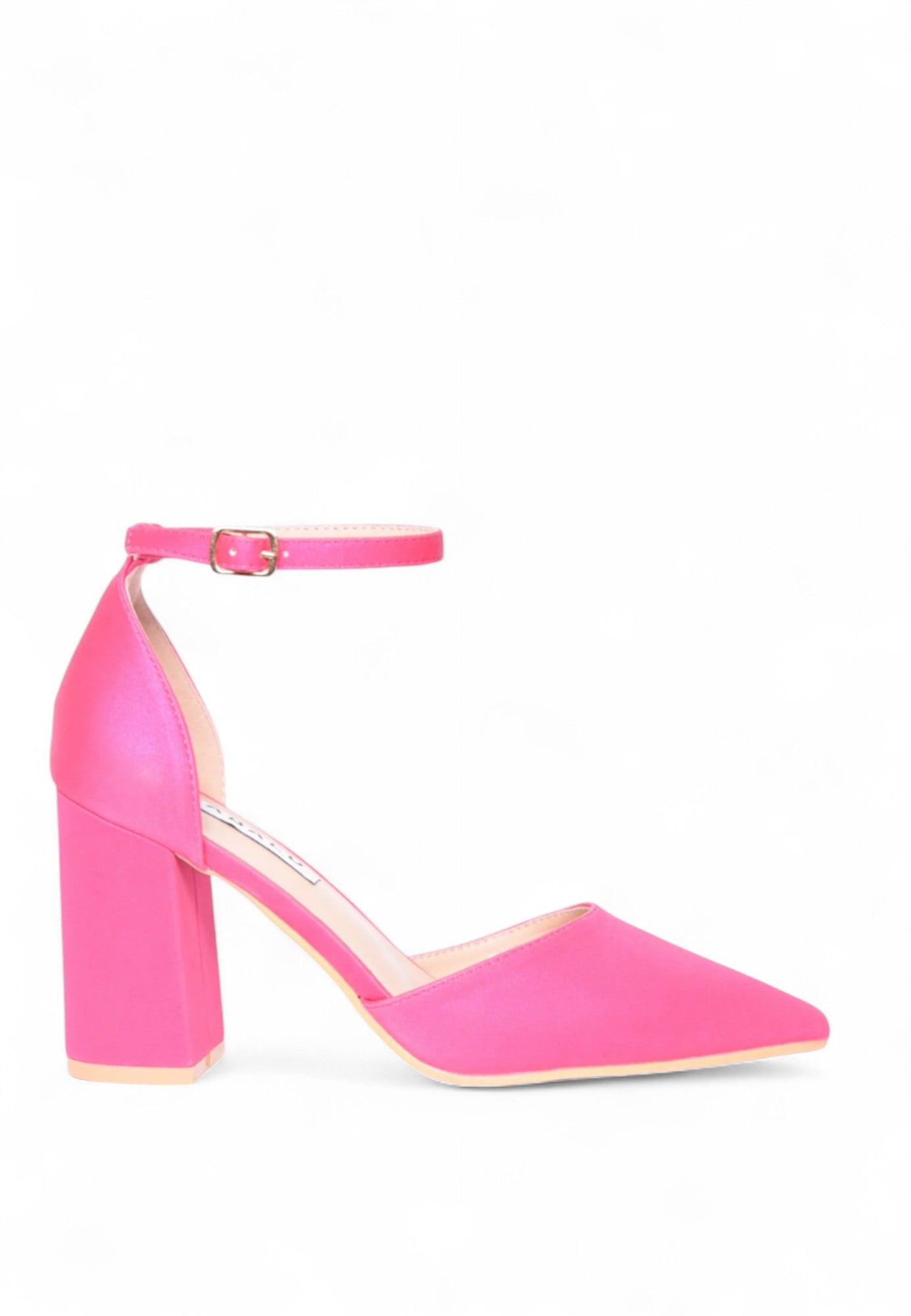 Fuchsia sandale na blok petu
