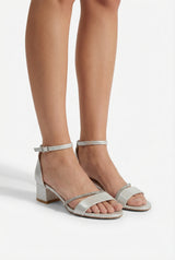 Silver salonke na blok petu