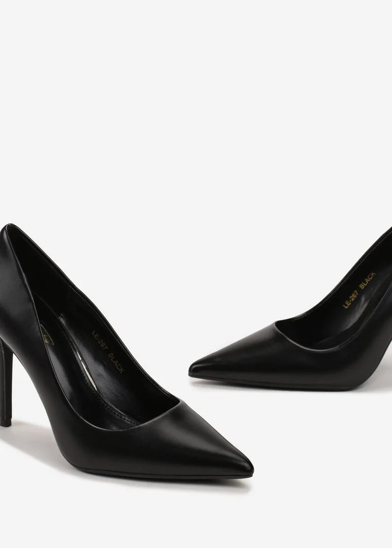 Crne salonke na tanku petu - Cipelice