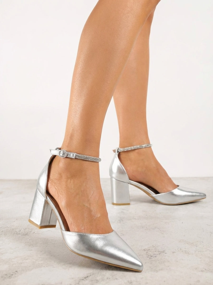 Silver salonke na blok petu