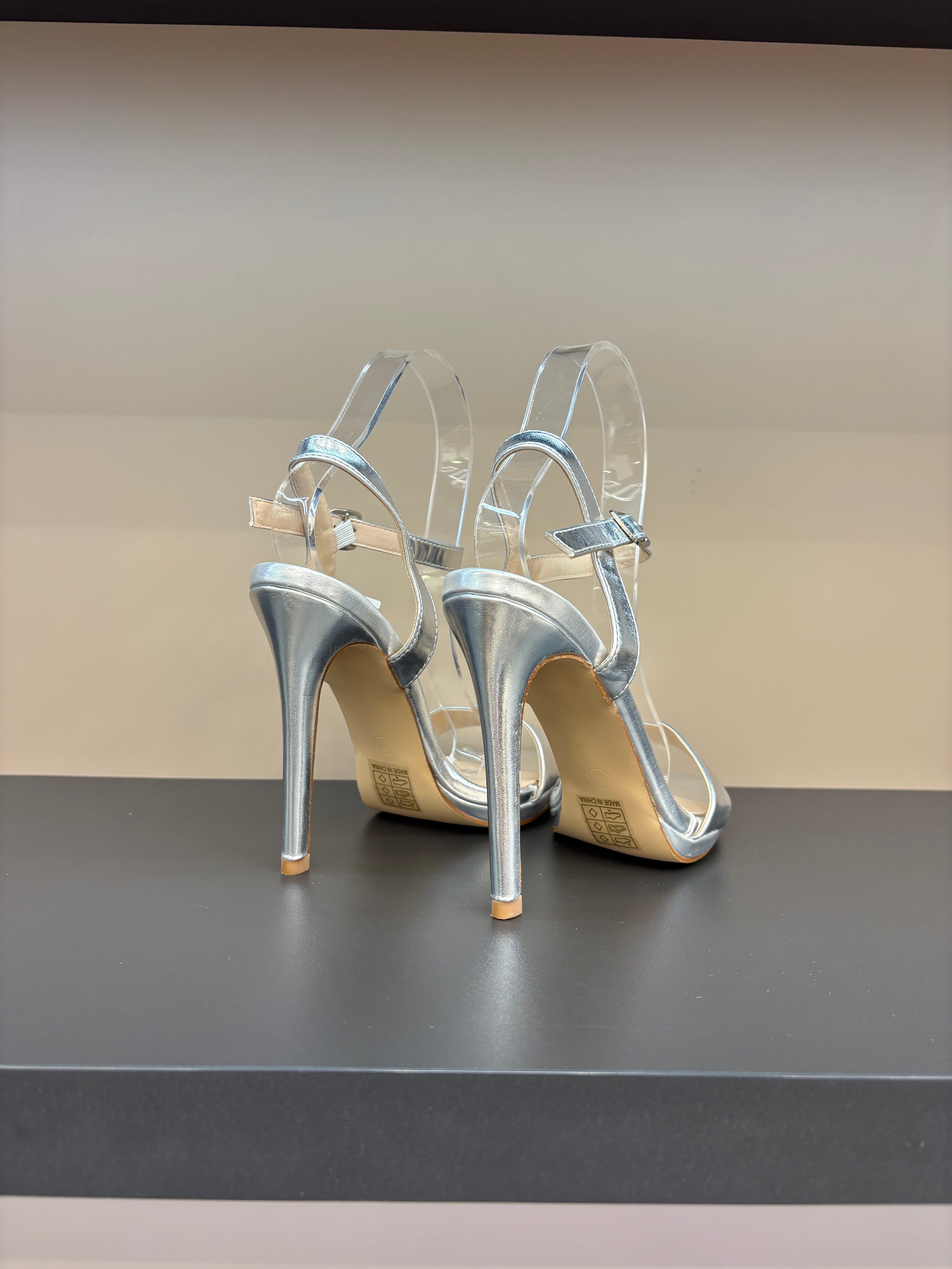 They offer sandals with thin heels.