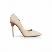 They offer pumps with thin heels.