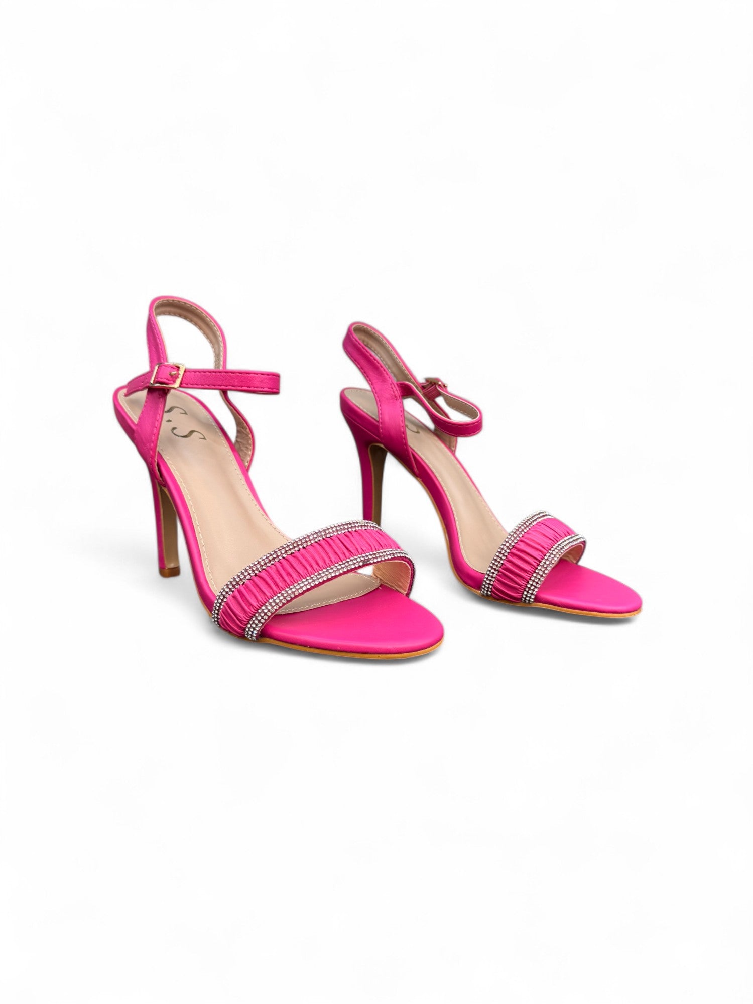 Fuchsia sandale na tanku petu