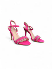 Fuchsia sandale na tanku petu