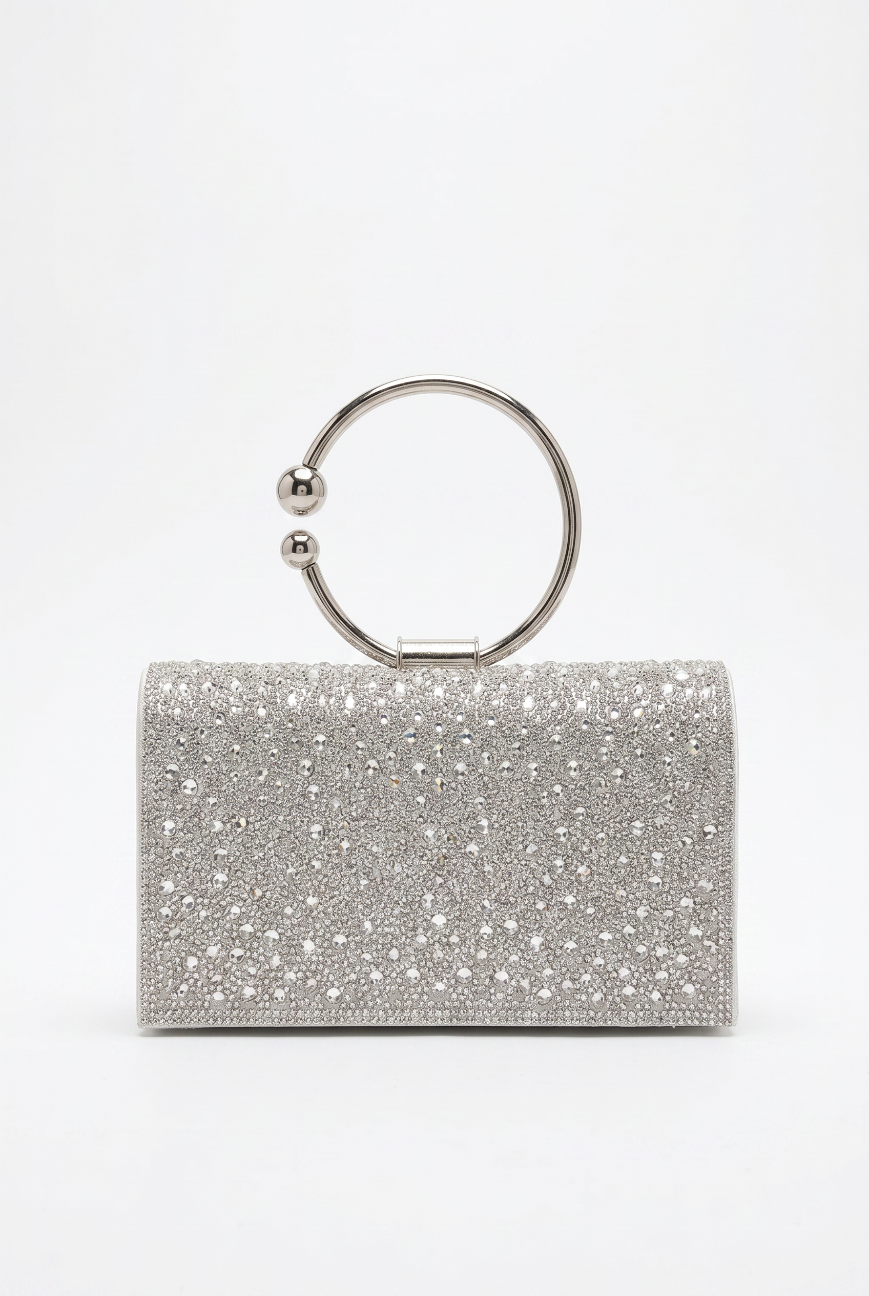 Silver elegantna večernja torbica