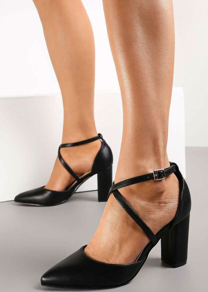 Sandale na blok petu - Cipelice