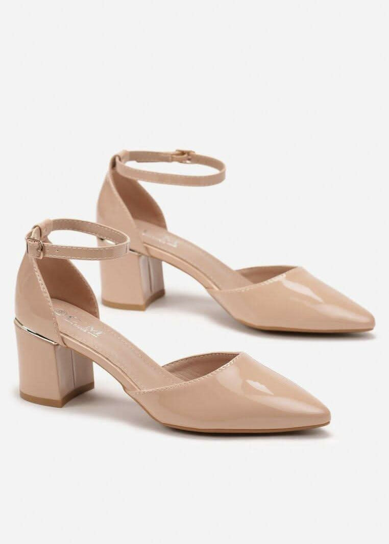 Sandale na nisku blok petu - Cipelice