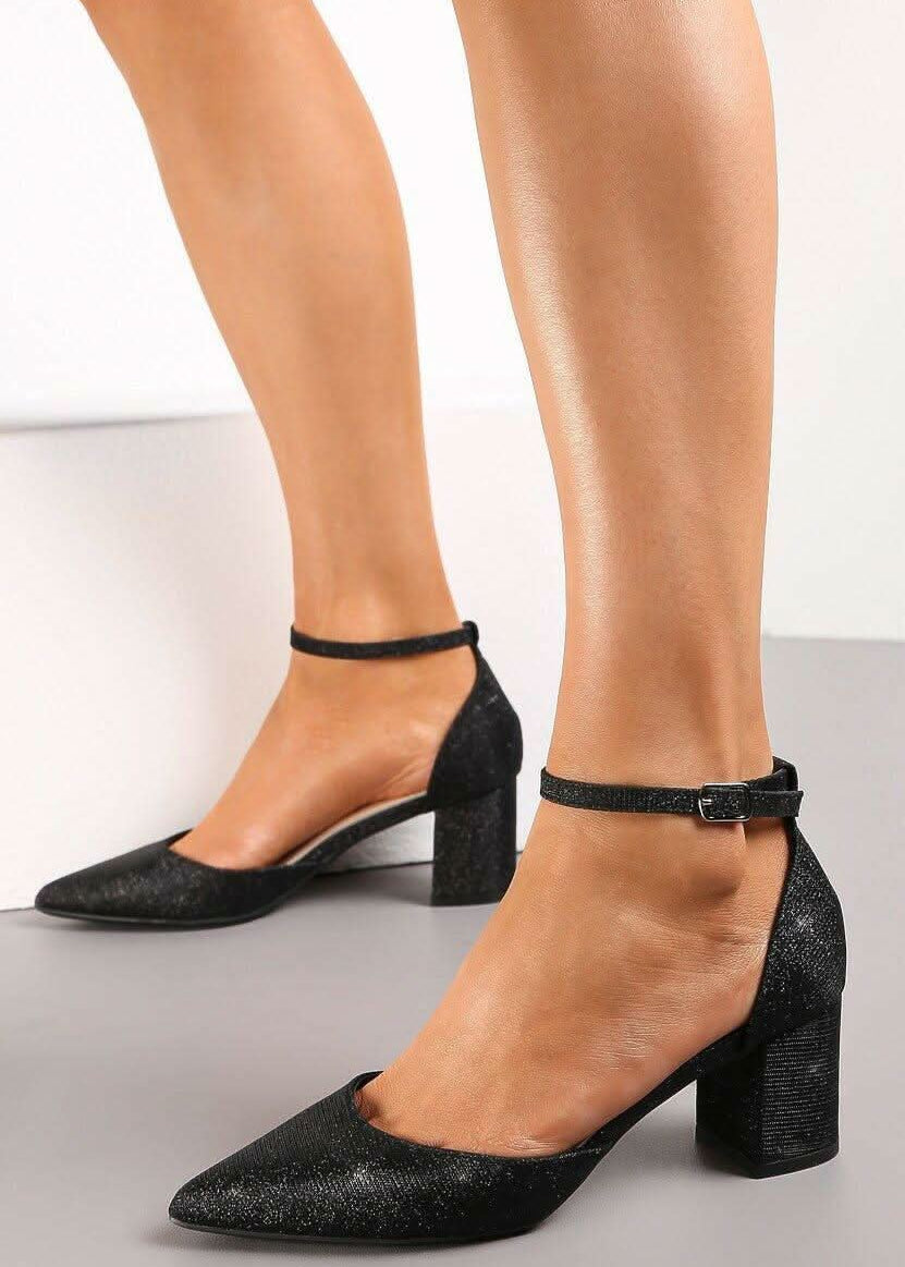 Sandale na nisku blok petu - Cipelice