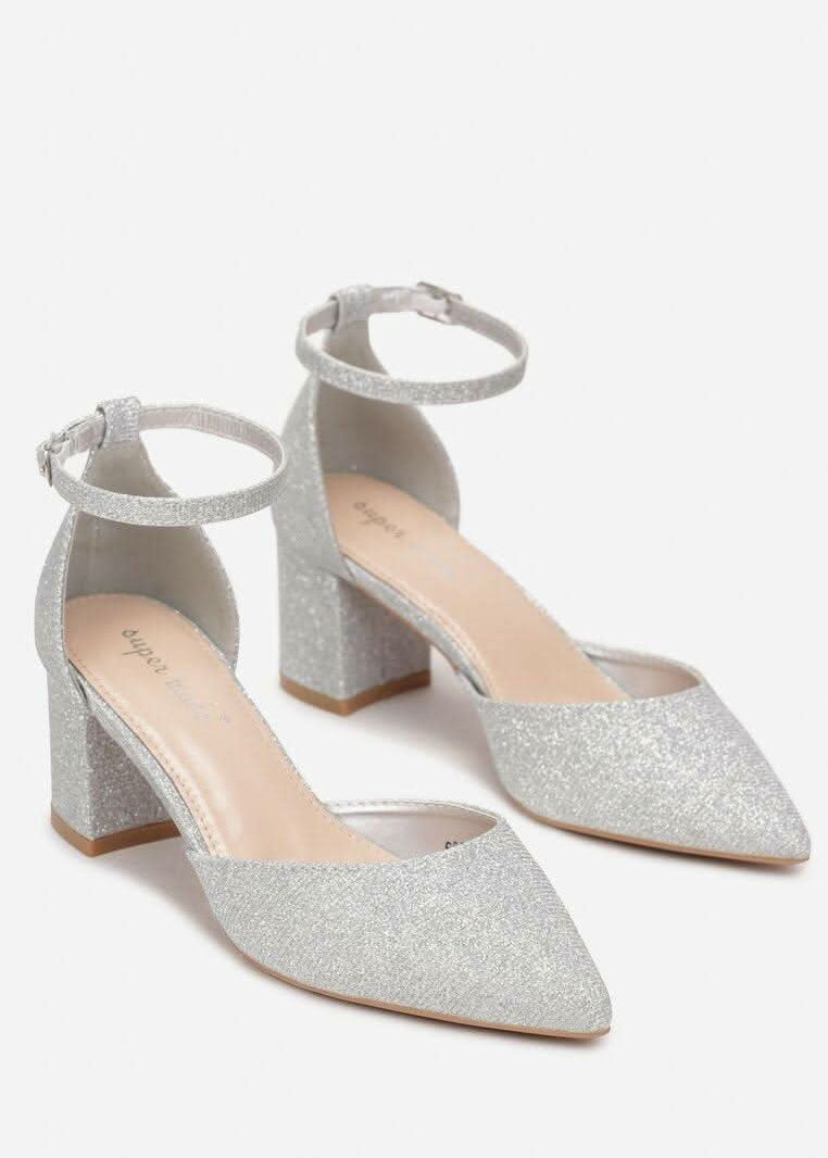 Sandale na nisku blok petu - Cipelice